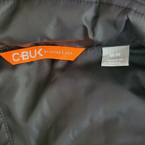 Cbuk By Cutter & Buck Womens Puffer Vest Medium Blue & Gray Colorblock - Picture 5 of 9